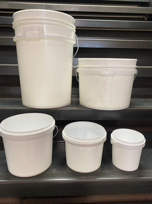 Empty Plastic Bucket (Food Grade) - Crockers Paint & Wallpaper