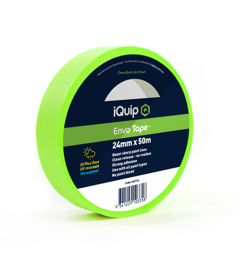 Iquip Envo Masking Tape Green (Painters Allrounder Tape) - Crockers Paint & Wallpaper