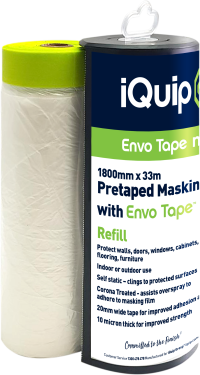 Iquip Masking Film Dispenser/Refills - Crockers Paint & Wallpaper