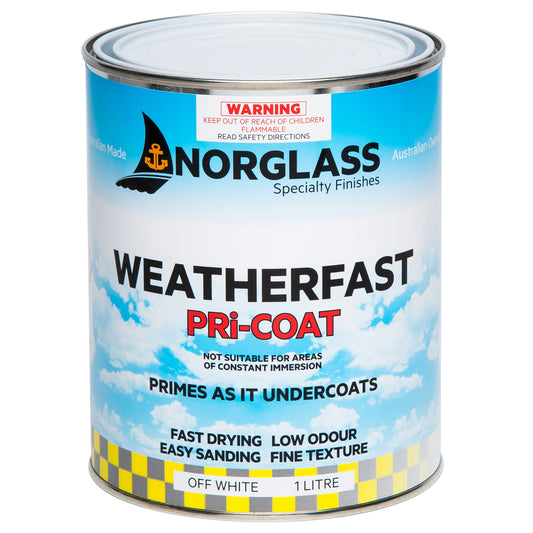 Norglass Weatherfast PRi-COAT (easy to sand) - Crockers Paint & Wallpaper