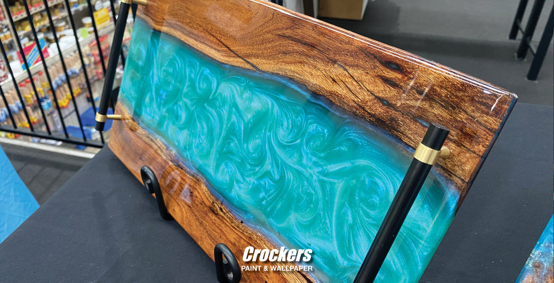 How To Use Epoxy Resin with Norglass Liquid Glass - Crockers Paint & Wallpaper