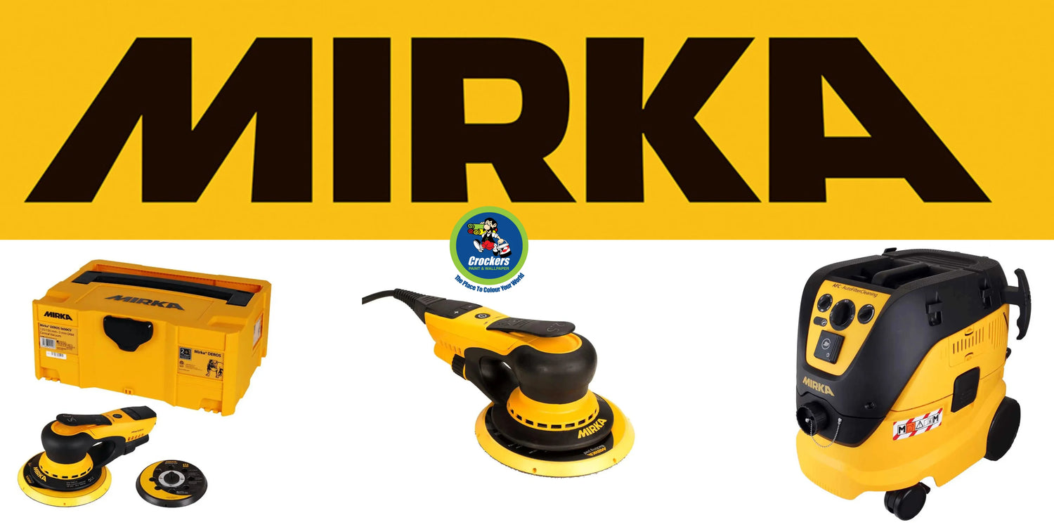 Mirka Abrasives Sanding Polishing & Dust Free Tools