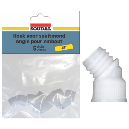 Soudal Angle Pour Connector Nozzles - Crockers Paint & Wallpaper