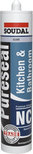 Soudal Pureseal Kitchen & Bathroom Neutral Cure Silicone - Crockers Paint & Wallpaper