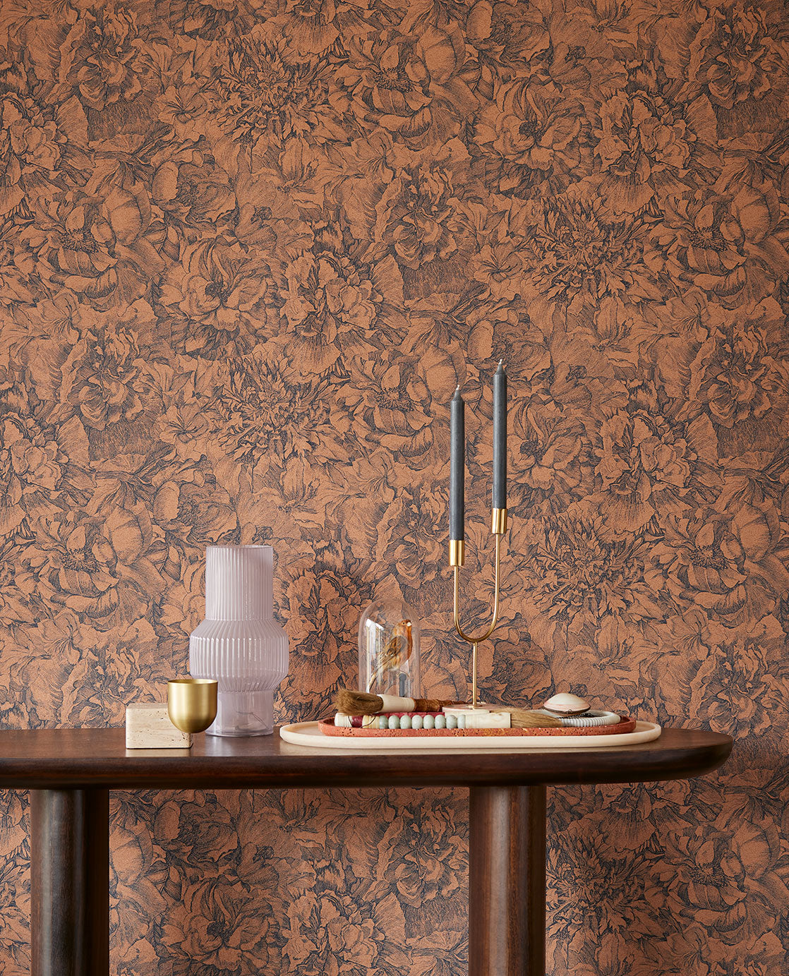 MUSEUM Wallpaper Washed Floral - Crockers Paint & Wallpaper