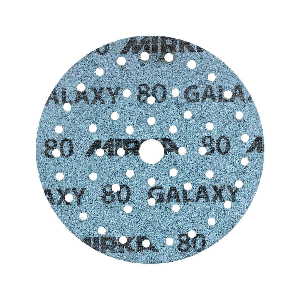Mirka Galaxy Sanding Discs 150mm/6", 100/Pack P120 - Crockers Paint & Wallpaper