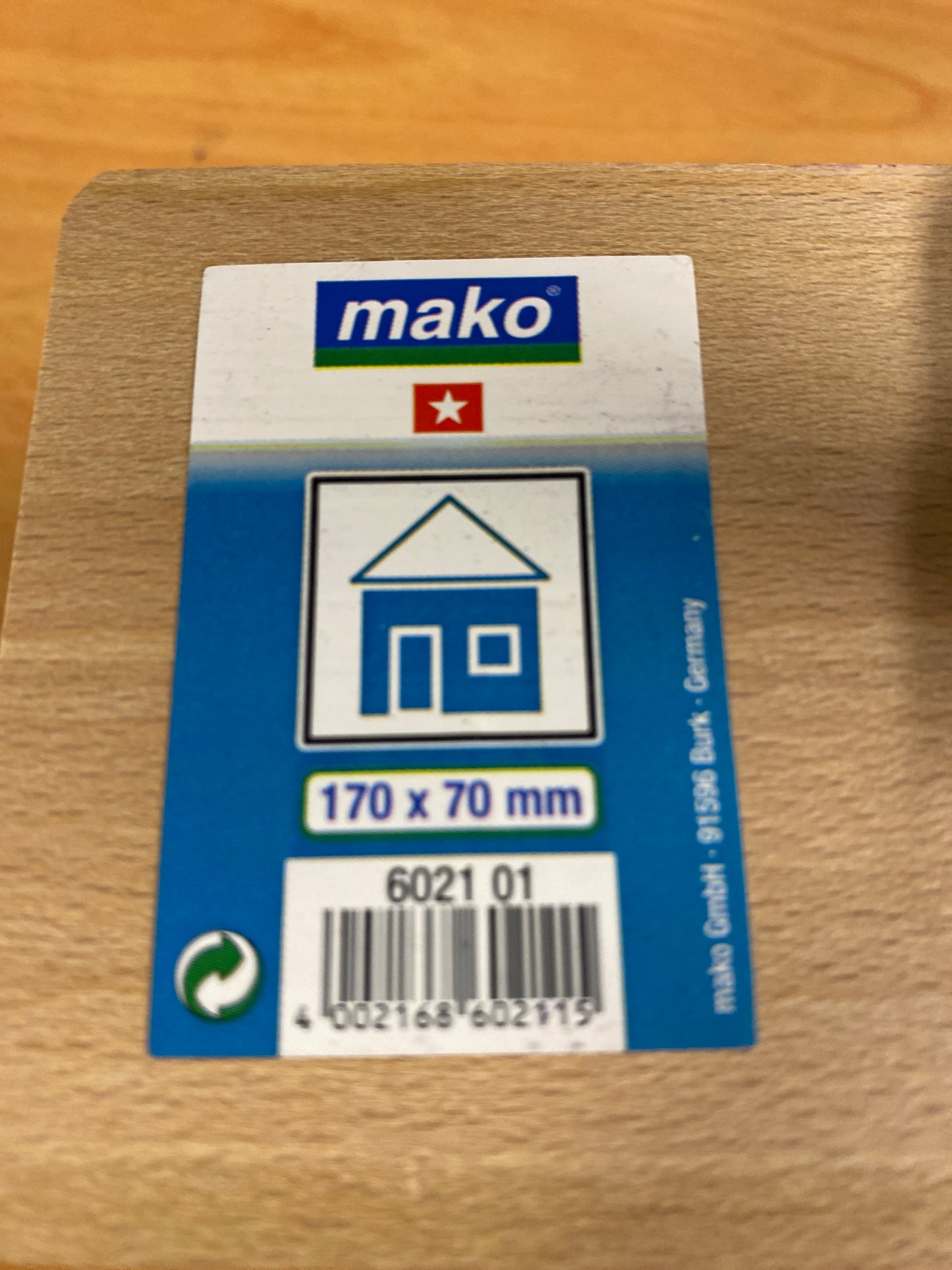 Mako Wallpaper Pasting Brush 170mm x 70mm - Crockers Paint & Wallpaper