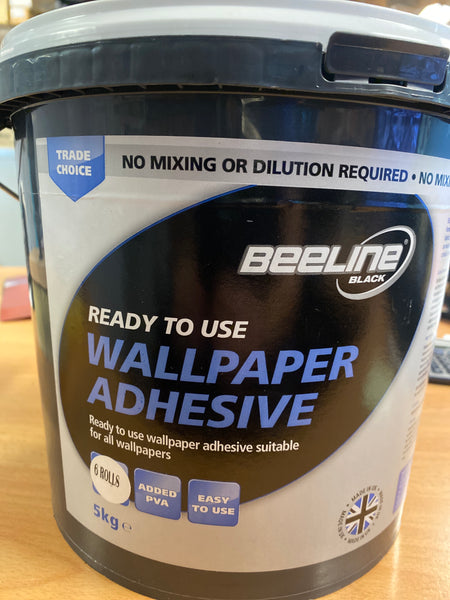 Beeline Black Trade Choice Ready to Use Wallpaper Paste - Crockers Paint & Wallpaper