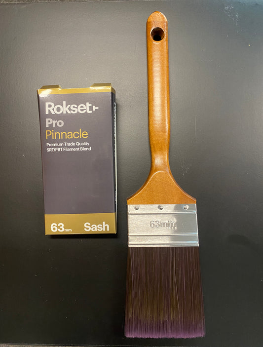 Rokset Pro Pinnacle Sash Paint Brush - Crockers Paint & Wallpaper