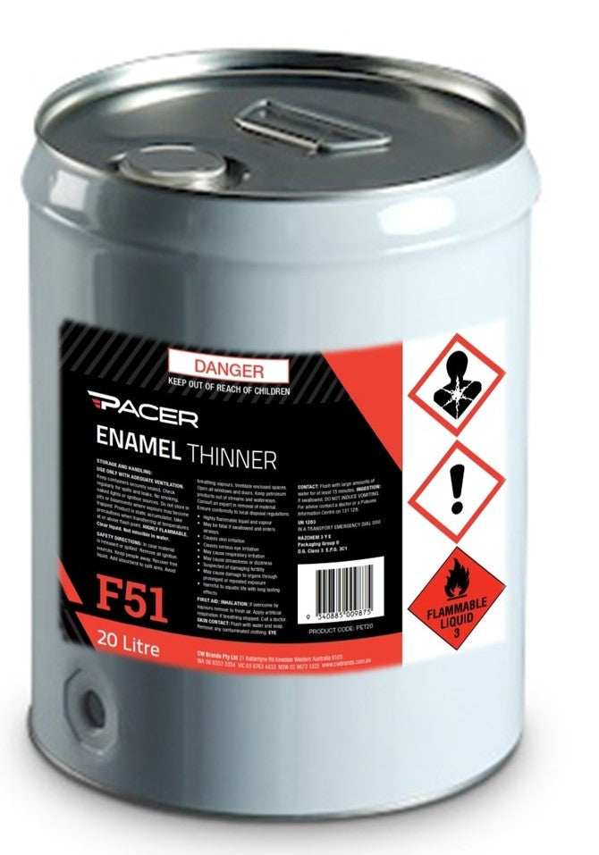 Pacer F51 Enamel Thinners
