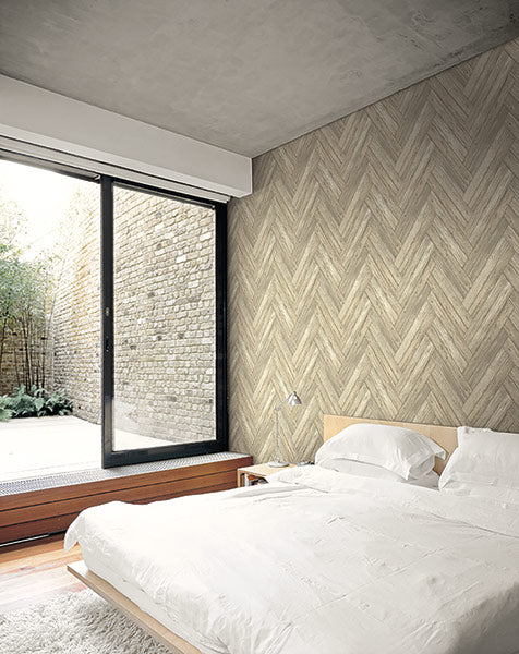 Modern Foundations Timber Wallpaper - Crockers Paint & Wallpaper