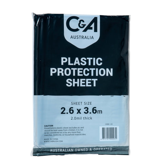 C&A Plastic Dropsheet Heavy Duty Blue - Crockers Paint & Wallpaper