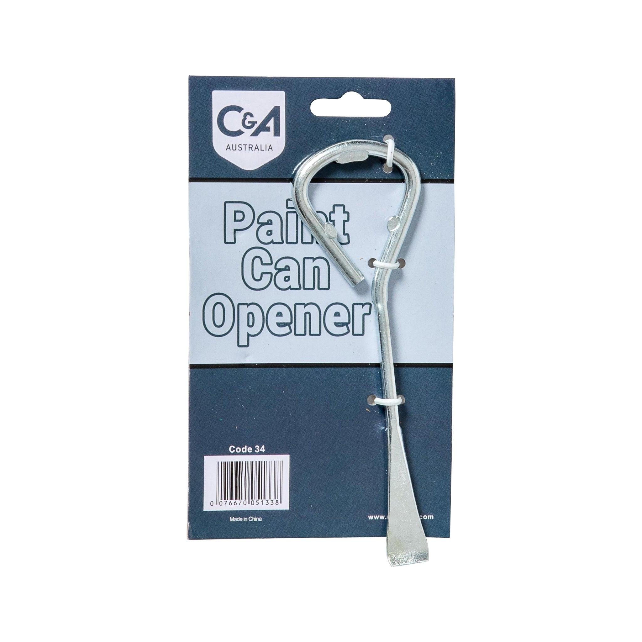 C&A Paint Can Bottle Opener Crockers Paint & Wallpaper
