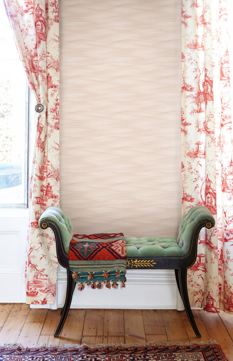 Ronald Redding Designs Tea Garden Kimono Wallpaper - Crockers Paint & Wallpaper