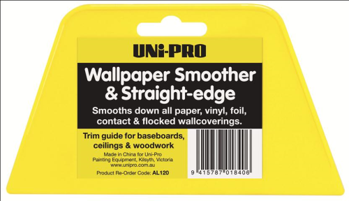 Unipro Wallpaper Smoother Plastic - Crockers Paint & Wallpaper