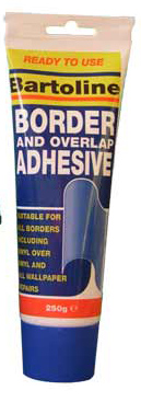 Bartoline Adhesive Glue Tube 250gm (Stick Down Overlap) - Crockers Paint & Wallpaper