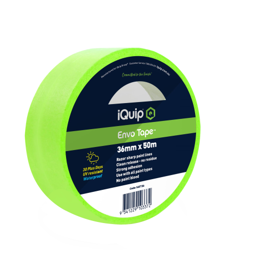 Iquip Envo Masking Tape Green (Painters Allrounder Tape) - Crockers Paint & Wallpaper