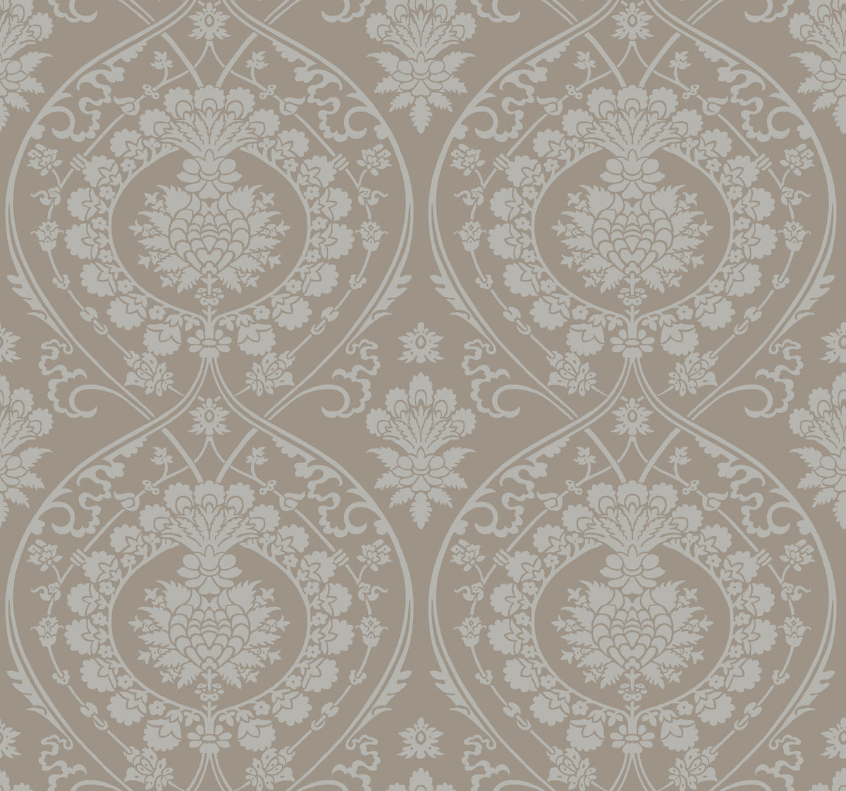 Damask Resource Library Imperial Damask Wallpaper - Crockers Paint & Wallpaper