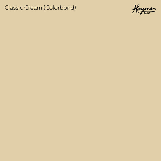 Colorbond Classic Cream - Crockers Paint & Wallpaper