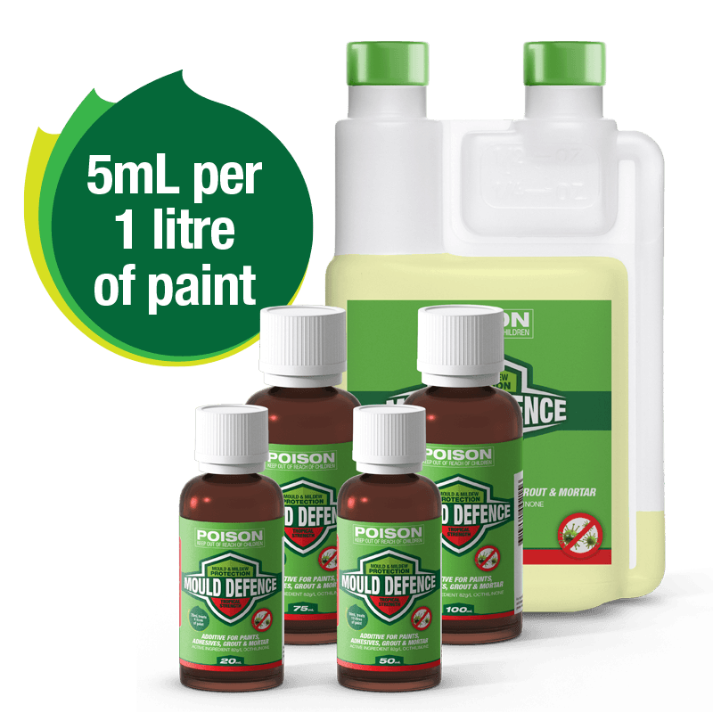 Mould Defence Antimould Paint Additive Crockers Paint & Wallpaper