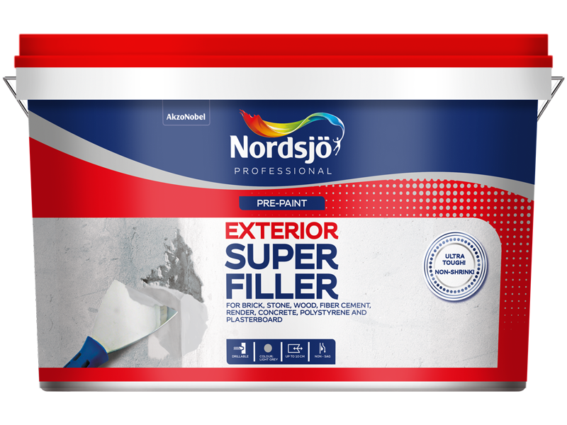 Nordsjo Filler Super Exterior - Crockers Paint & Wallpaper