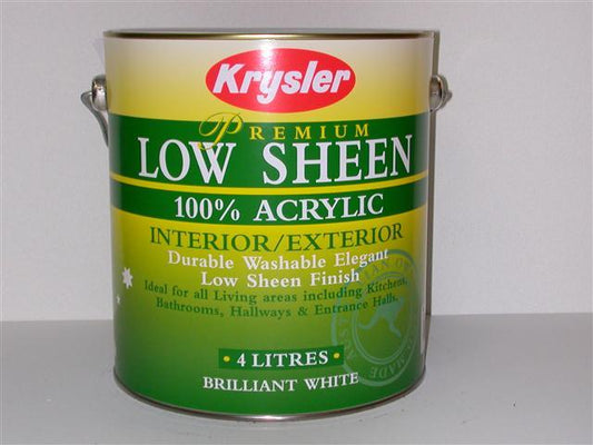 Krysler Premium Low Sheen Acrylic for Interior Walls