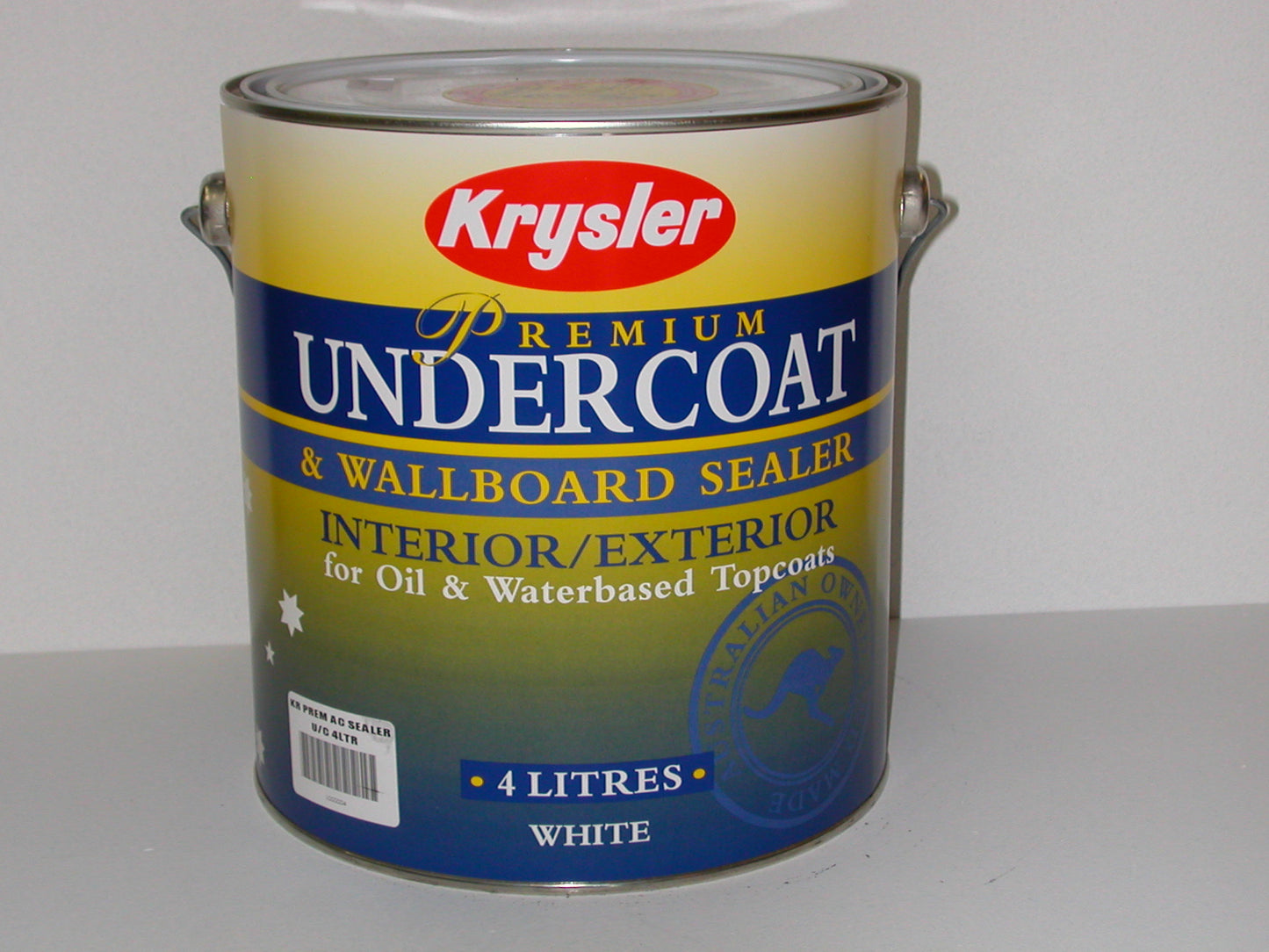 Krysler Premium Acrylic Primer Sealer Undercoat - Crockers Paint & Wallpaper