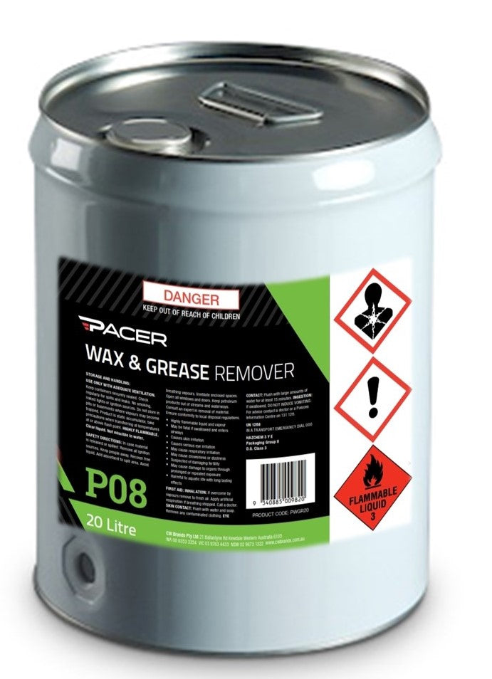 Pacer Wax & Grease Remover - Crockers Paint & Wallpaper