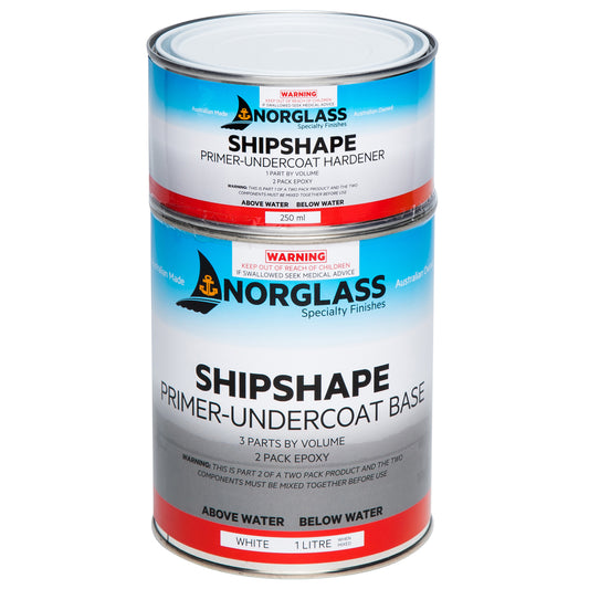 Norglass Shipshape Primer - Undercoat WHITE (2 pack) - Crockers Paint & Wallpaper