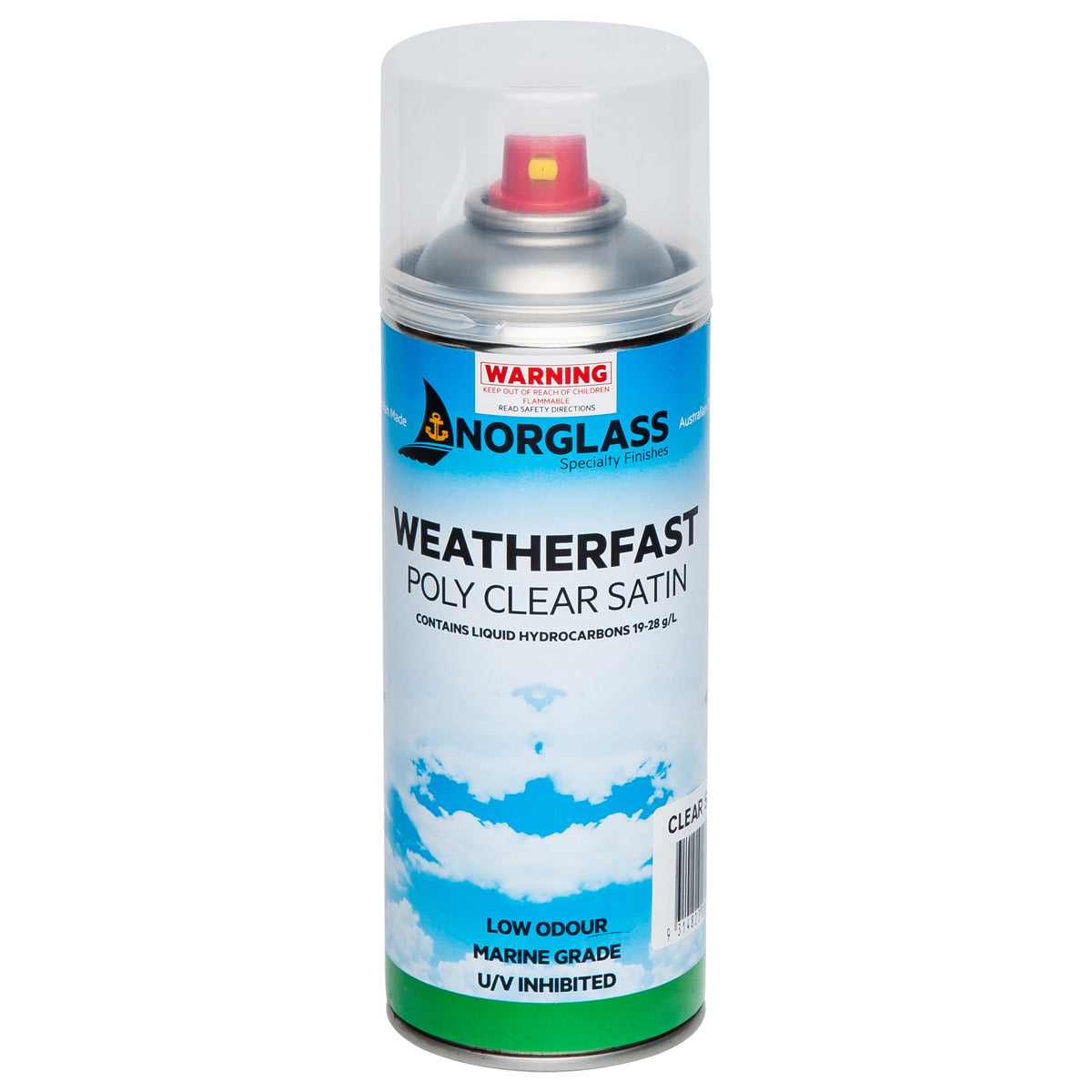 Norglass Weatherfast Poly Clear SATIN