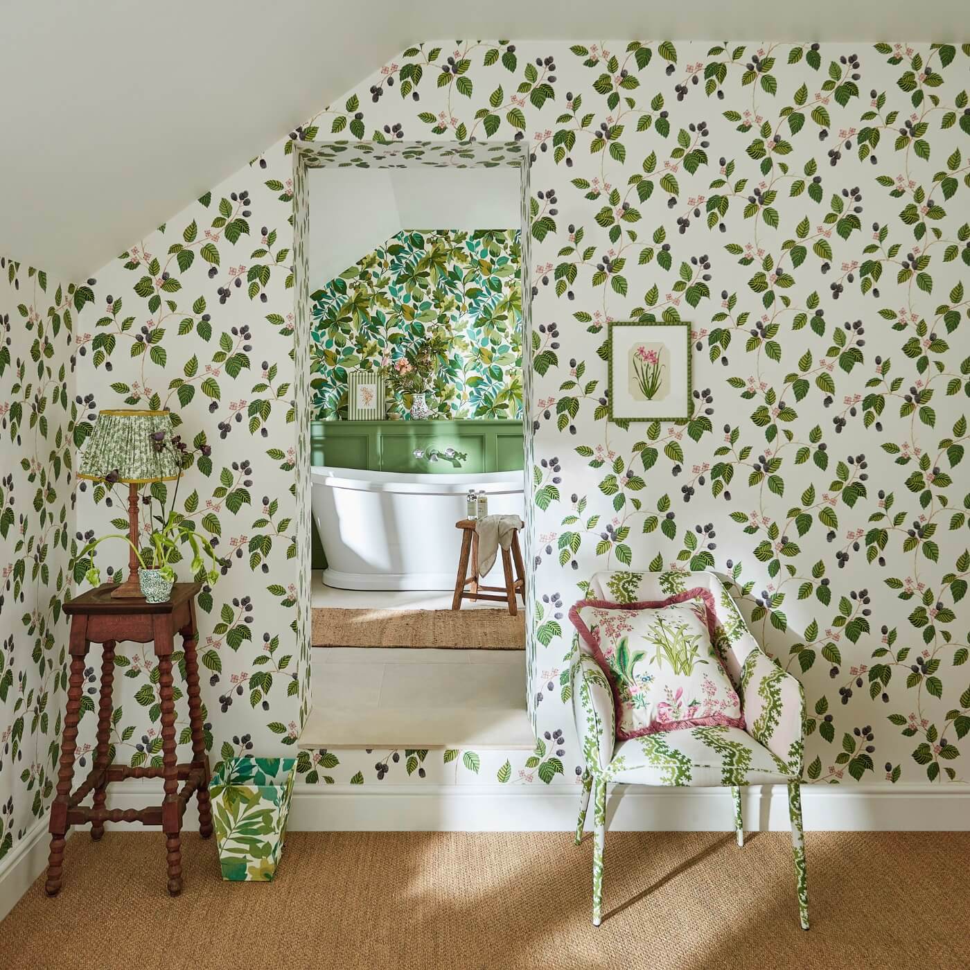 Aboretum Wallpaper Rubus - Crockers Paint & Wallpaper
