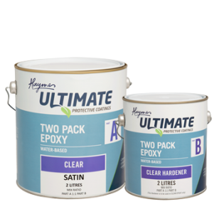 Haymes Ultimate Water Based Epoxy Satin (Seamless Flooring System) Paving Paint - Crockers Paint & Wallpaper