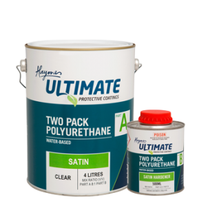 Haymes Ultimate Epoxy Water Based Polyurethane SATIN CLEAR - Crockers Paint & Wallpaper