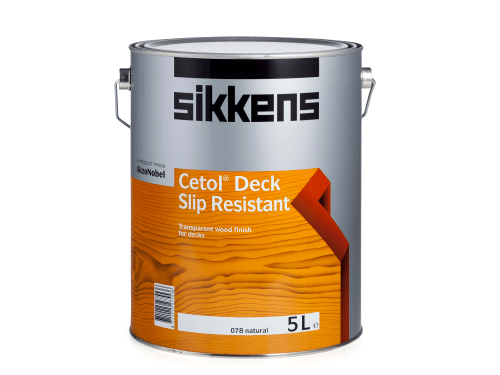 Sikkens Cetol Deck Plus 078 Natural (Slip Resistant) – Crockers Paint ...
