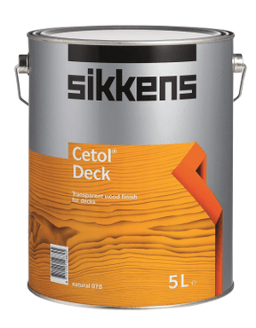 Sikkens Cetol Deck Plus 078 Natural (Slip Resistant) – Crockers Paint ...