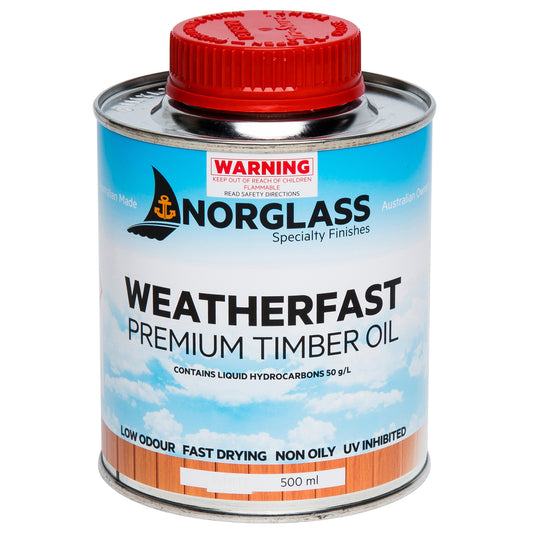 Norglass Weatherfast Premium Timber Oil (see A1 & A2 new Timber Oil) - Crockers Paint & Wallpaper