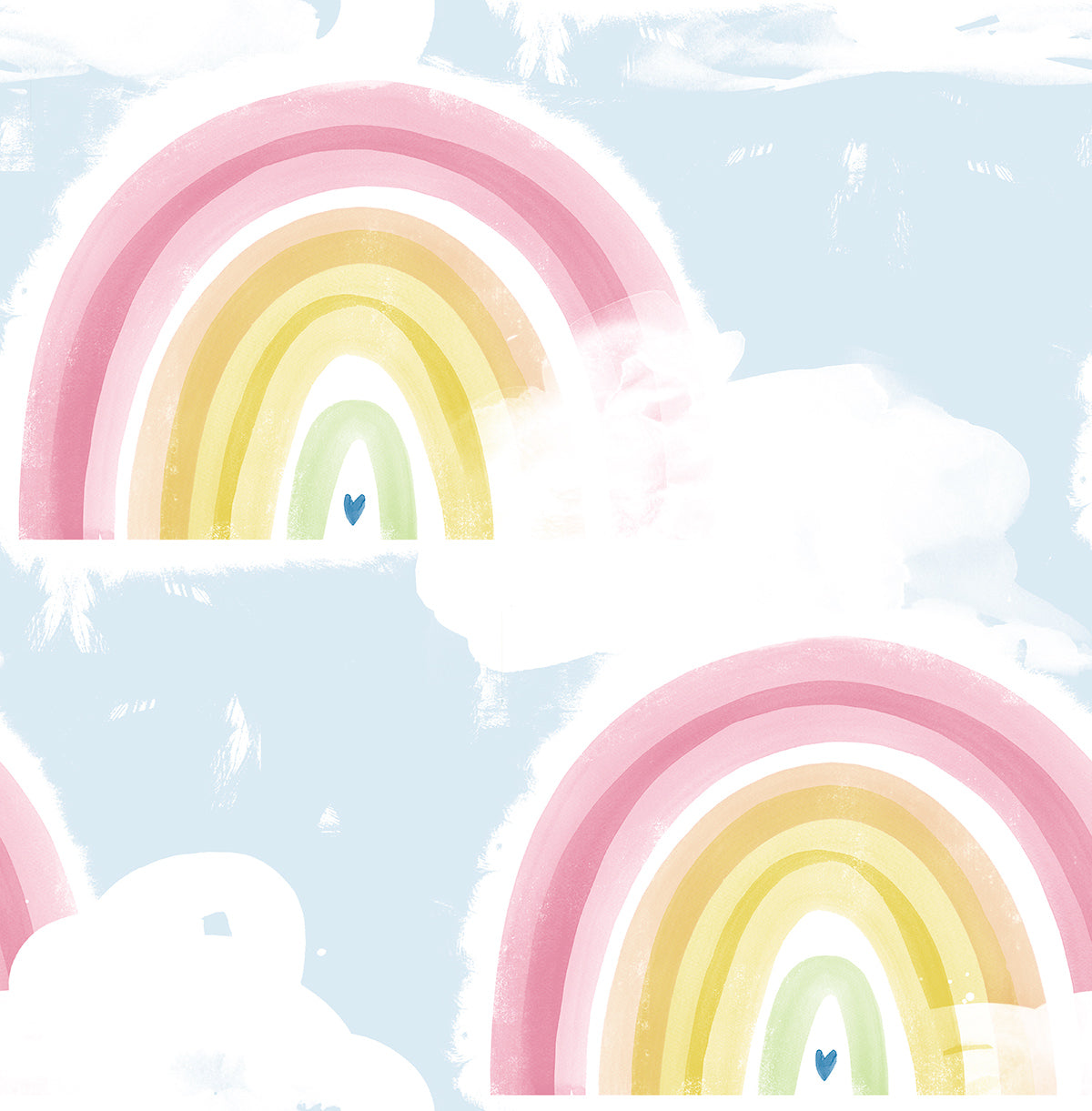 DayDreamers Wallpaper Rainbows - Crockers Paint & Wallpaper