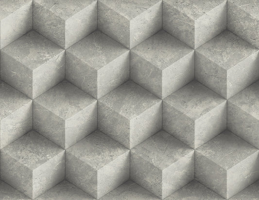 Modern Foundations 3D Concrete Wallpaper - Crockers Paint & Wallpaper