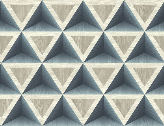 Modern Foundations Triangle Block Wallpaper - Crockers Paint & Wallpaper